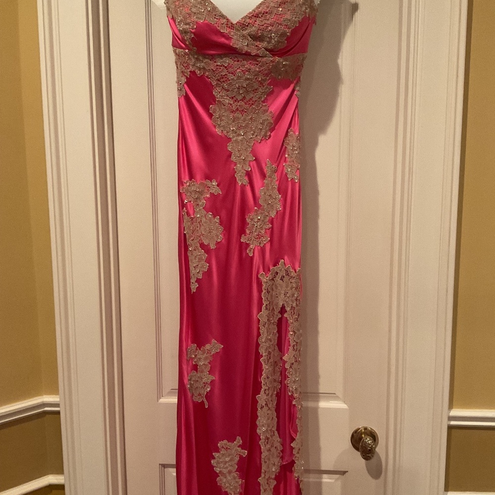 Bright Pink Jovani Formal
